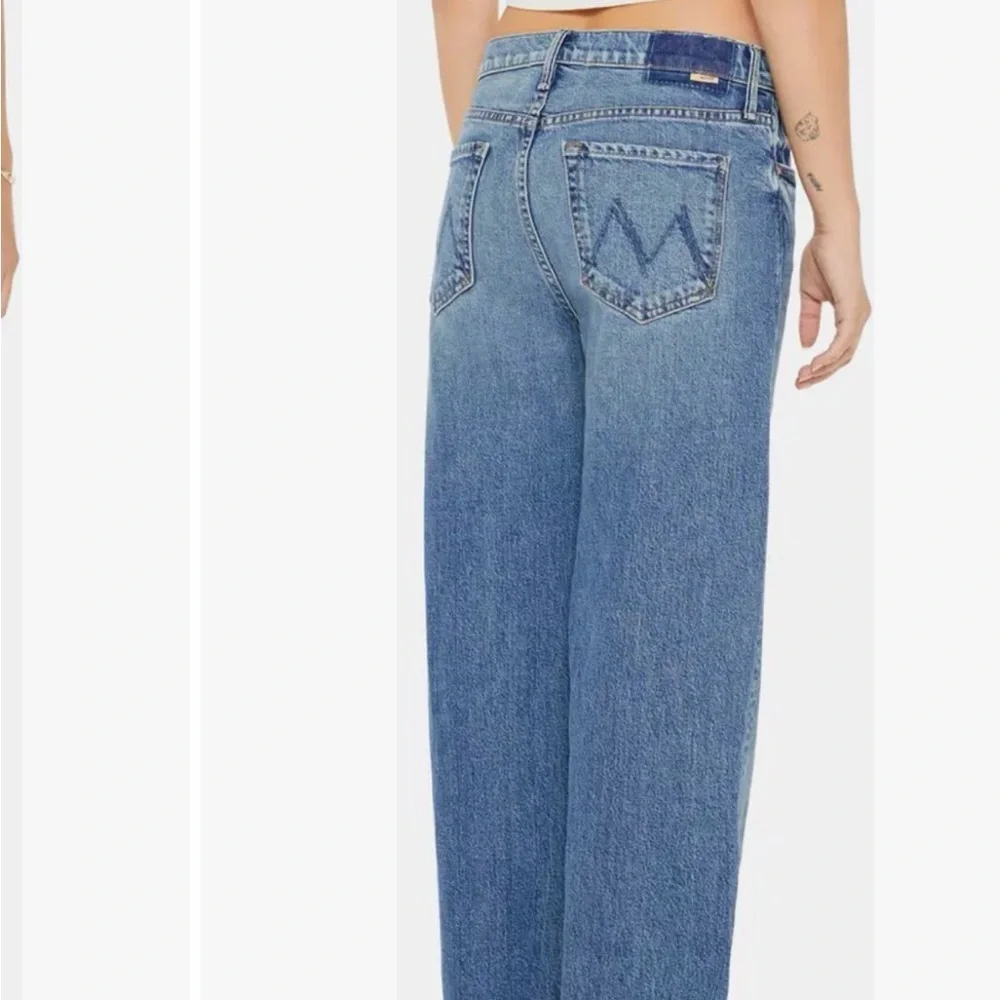 MOTHER The Lil' Dodger Sneak Wide Leg Jeans  NWT 
Strike a Pose Petit size 34 - Picture 2 of 16